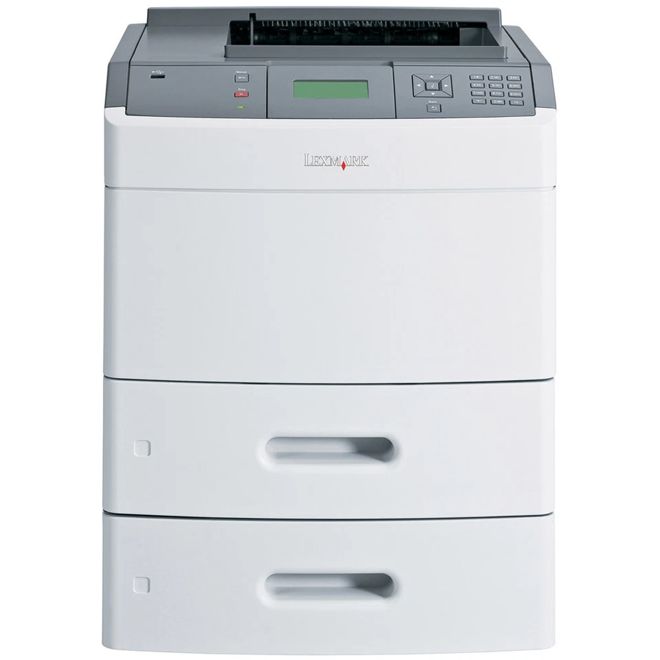 Lexmark T652dtn Mono Laser Printer A4 USB Network Duplex 30G0245 REF W/WARRANTY - Image 2 of 2