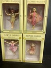 Cicely Mary Barker Flower Fairies Ornaments Figurines - Lot #6 (4) Nib