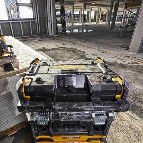 DeWalt TSTAK DAB Job Site Radio and Battery Charger 240v - Picture 7 of 10