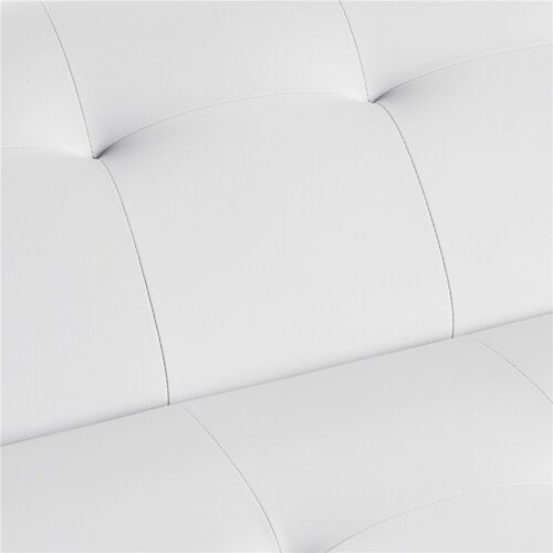 Sofa Couch Schlafsofa Bettsofa Klappsofa mit Schlaffunktion Kunstleder Klappbett - Bild 33 von 60