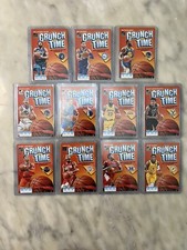 2019-20 Panini Donruss CRUNCH Time Insert Card Lot Lebron Luka Curry Giannis 🔥