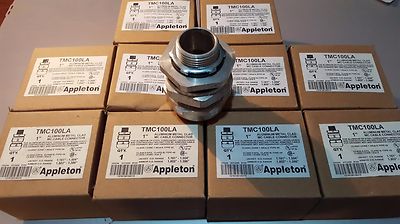 Appleton TMC100LA 1" Aluminum Metal Clad MC Cable Connector (Qty 10) | eBay