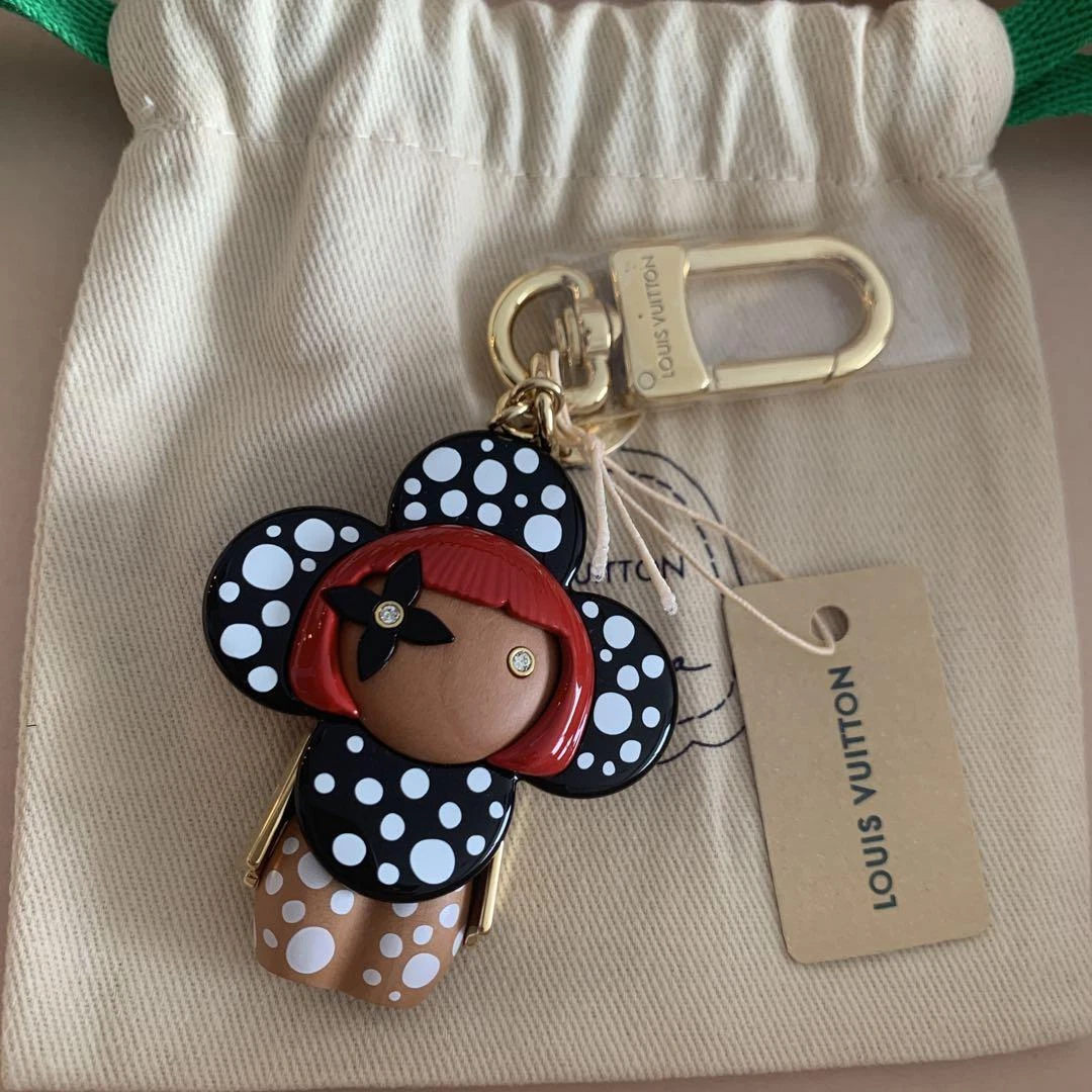 Louis Vuitton Yayoi Kusama Vivienne Keychain