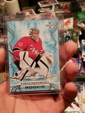 🔥 🔥 2022-23 UD Ice Pyotr Kochetkov 1/1 SP Off-Register Rookie #105