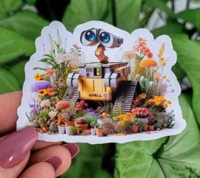 Wall-e Sticker, Disney Sticker, Car Wall Laptop Waterproof