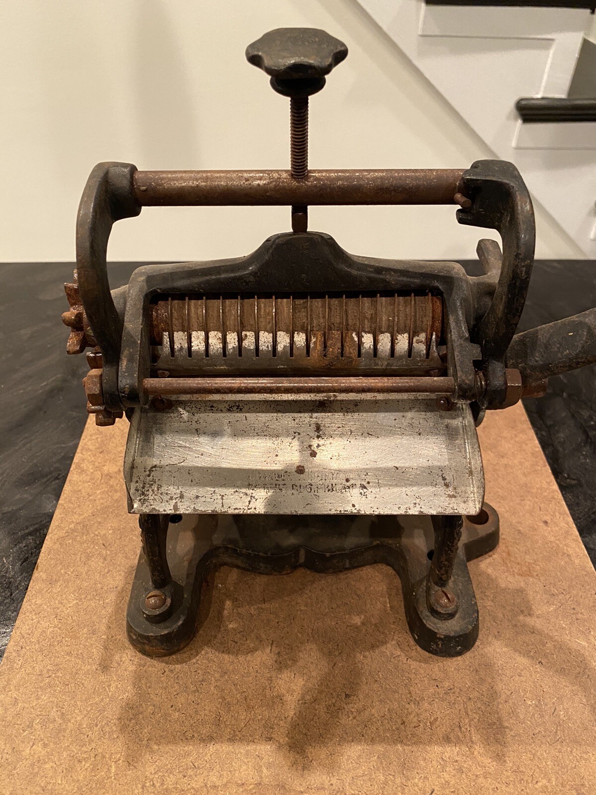 Antique Giunta Bros. Cast Iron Pasta Press Maker Philadelphia PA eBay