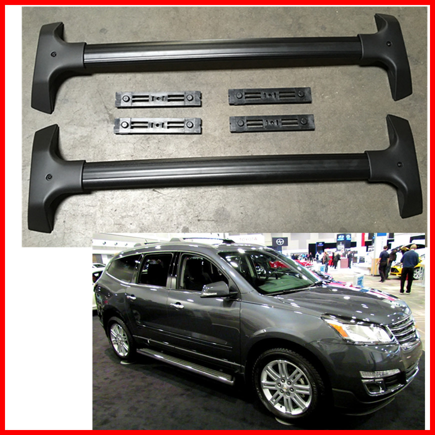 For 09-17 Chevy Traverse OE Style Aluminum Roof Rack Cross Bar