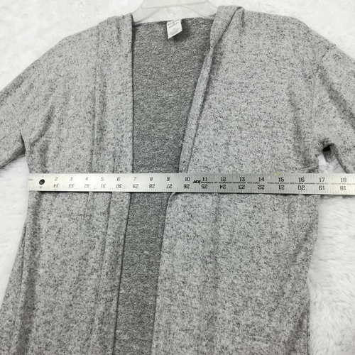Melrose And Market Girls Cardigan Sweater Gray Heathered Long Sleeve L New - Picture 6 of 8