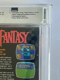 NES Final Fantasy Nintendo Promotional Offer Not For Resale Wata 8.5 Top Pop!
