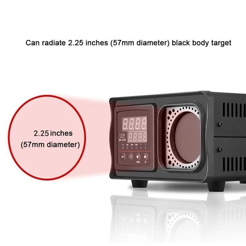 110V Portable IR Infrared Thermometer Calibrator Temperature 50-500ºC CEM BX-500 - Picture 2 of 9