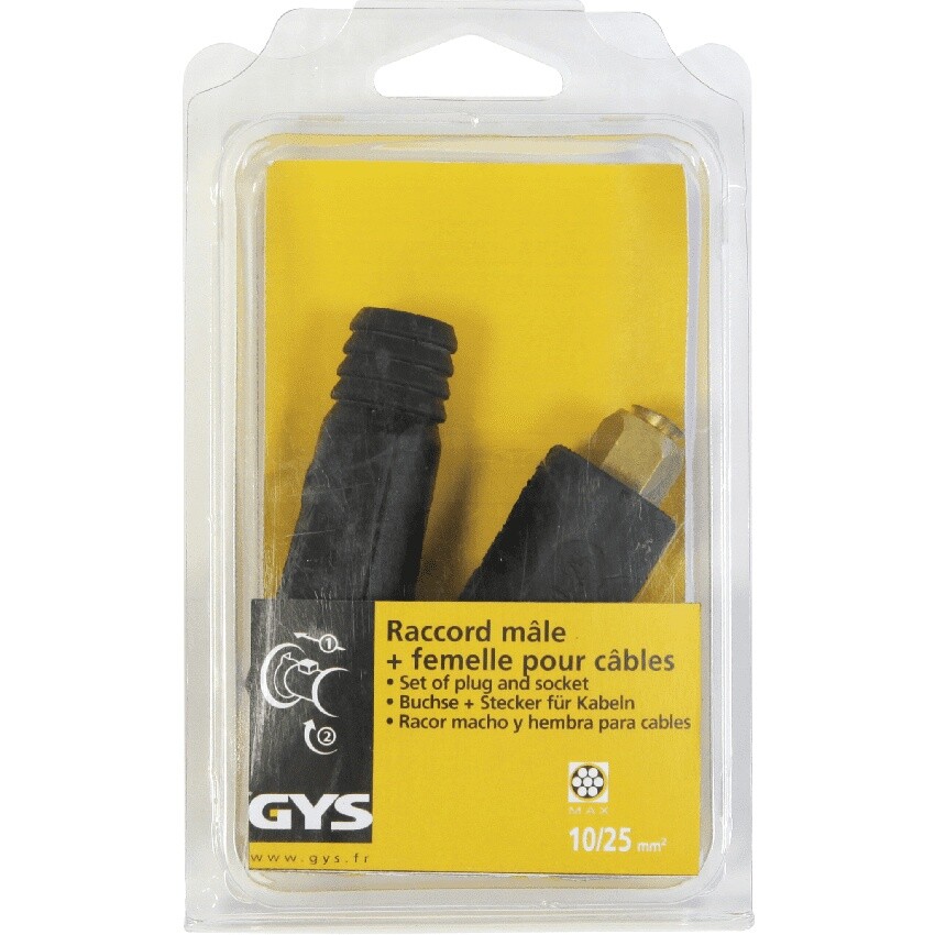 GYS Texasstecker Typ. 10/25 mm² CFM25.14 - Buchse + Stecker