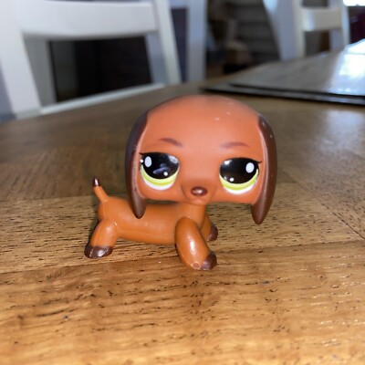 authentic littlest LPS teckel 992 DACHSHUND petshop pet shop dog chien