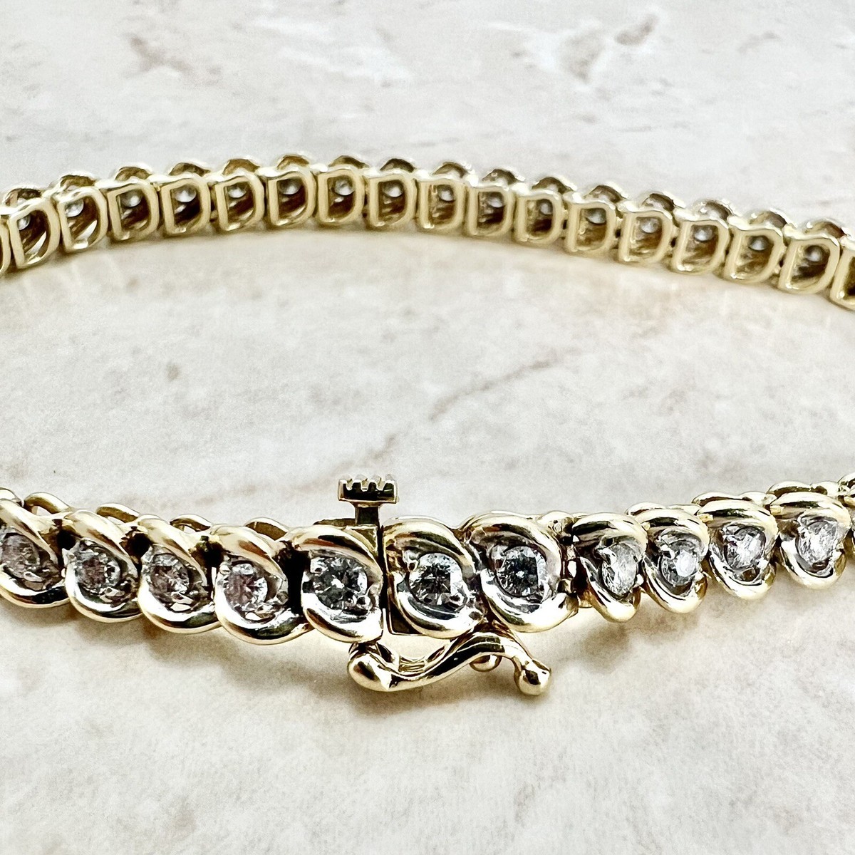 Glitter Luxury Tennis Bracelet 【GOLD】 $_57.PNG?set_id=880000500F