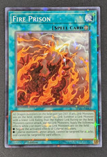 Yugioh TCG - 1x Fire Prison - SP18-EN043 - Starfoil - NM/LP - 1st Edition - 2018