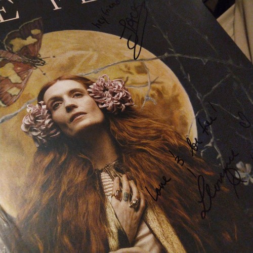 SIGNED Florence and the machine - dance fever vinyl signed by Florence and jack - Picture 3 of 3