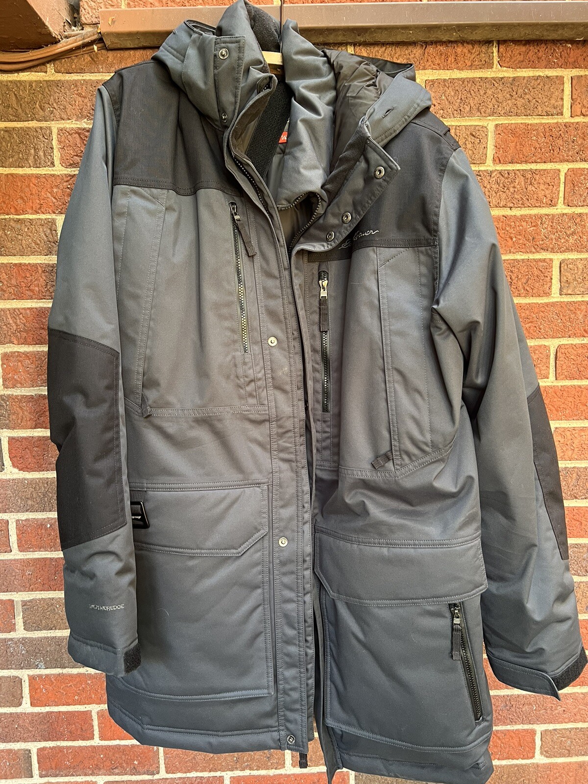 Eddie Bauer Mountain Ops Parka XLT Coat Jacket Gem