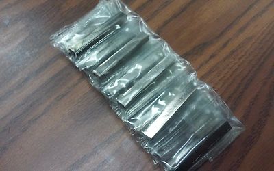 20pcs 5/16 x 2-1/2'' 5% cobalt HSS Square tool bits for $59.00 #HS-CO5-516--new