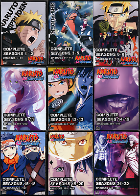 NARUTO SHIPPUDEN ( BOX 4 ) - ANIME TV SERIES DVD ( 401-500 EPS