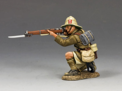 KING & COUNTRY MIDDLE EAST WW1 ME002 BRITISH LANCASHIRE FUSILIERS KNEELING FIRIN