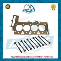 BMW 1 2 3 4 5 X1 X3 X5 N47 Dieselmotor N47D20C Kopf Dichtung & Schrauben Satz