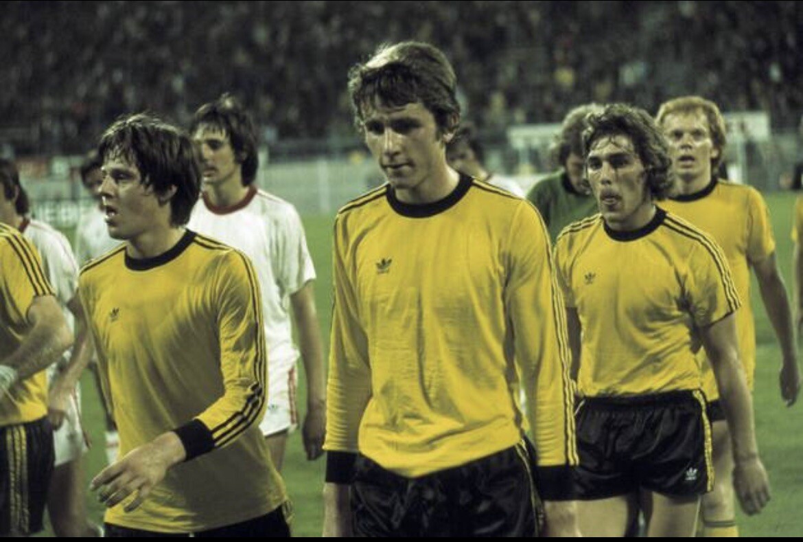 Borussia Dortmund Style 1974-1975 Vintage Home Adidas Erima