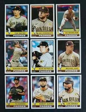 2025 Topps Heritage  SAN DIEGO PADRES Team Set TATIS
