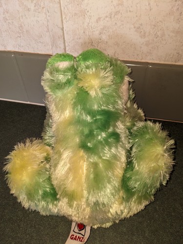 Webkinz Ganz Tie Dye Frog plush stuffed animal HM162 10in No code - Picture 3 of 8