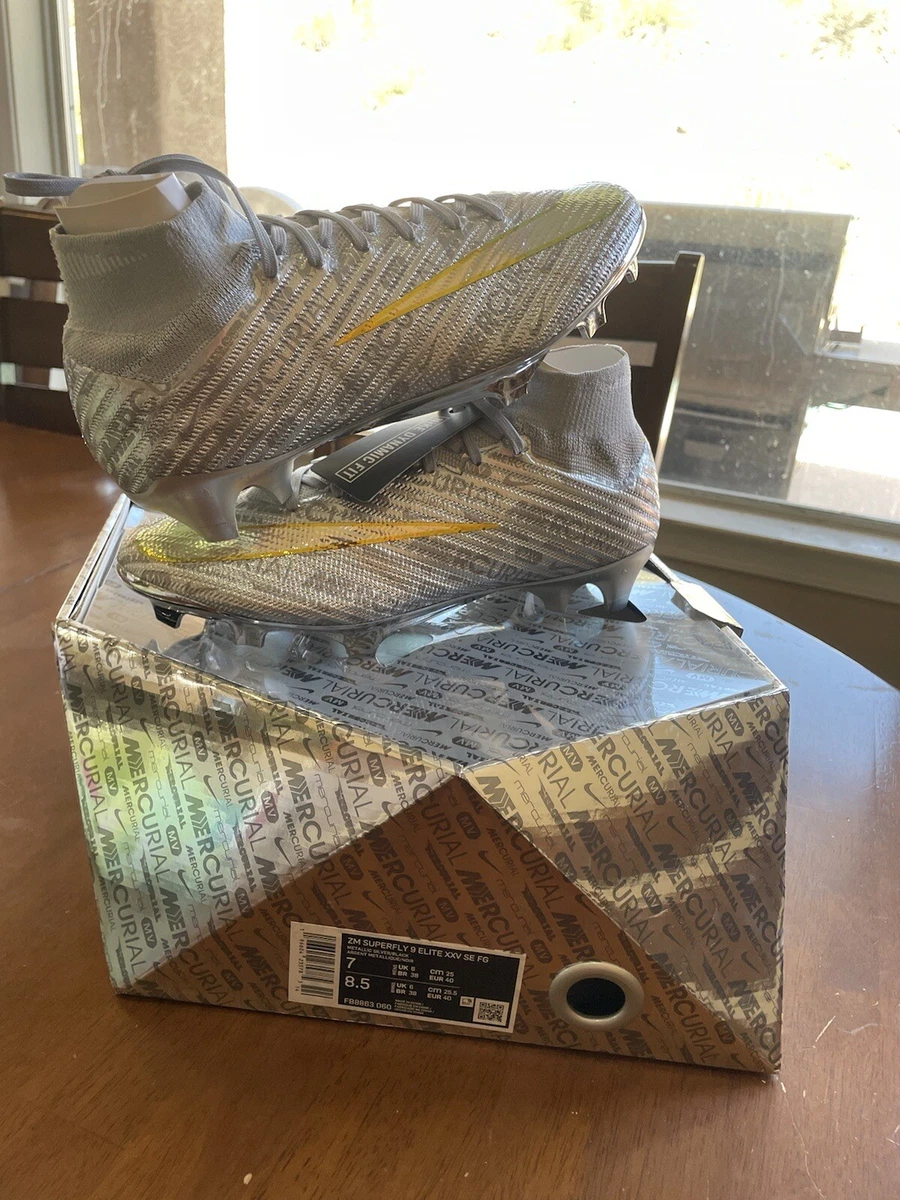 Preços baixos em Nike Zoom Mercurial Superfly 9 Elite SE FG 25th