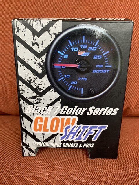 glow shift volt meter white glow shift volt meter white