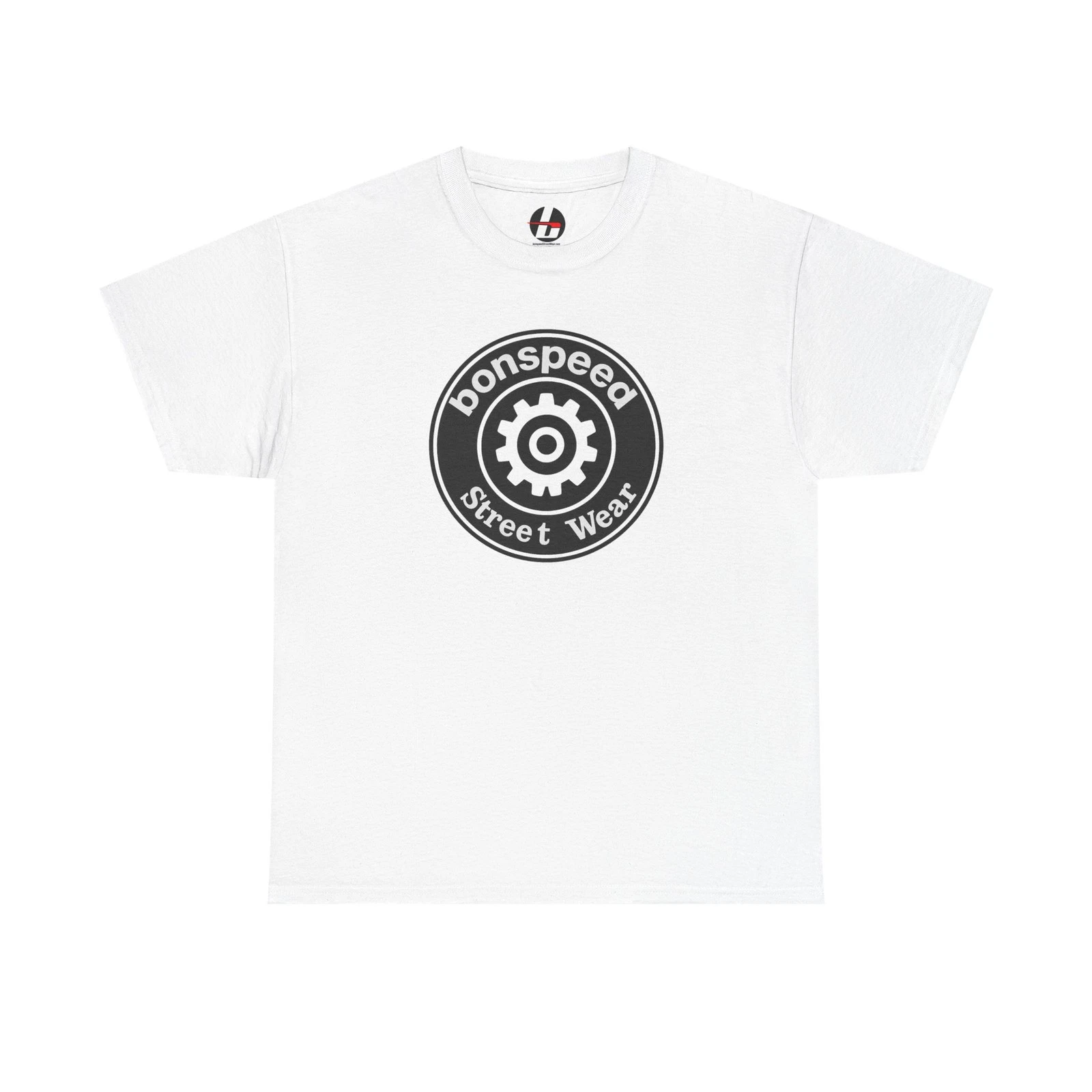 bonspeed Street Wear Gear Logo Tee | Mechanical Muscle Car Hot Rod T-Shirt