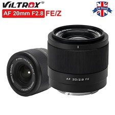 VILTROX AF 20mm F2.8 Camera Lens Full Frame For Sony E Nikon Z Mount