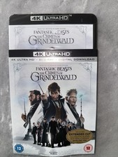 Image of Fantastic Beasts: The Crimes of Grindelwald 4K w/ Slipcover NEW AND SEALED