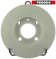 2X Bremsscheibe Ferodo DDF1233C 2 Bremsscheiben Hinterachse Hinten