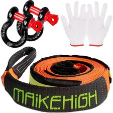 Sichtbares 10t Abschleppseil 5M x 5cm - Sicher und langlebig für alle Fahrzeuge