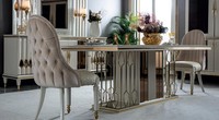 Esszimmer Set Weiß Esstisch SchöN 4X StüHle Modern Elegantes Design Neu 5Tlg.
