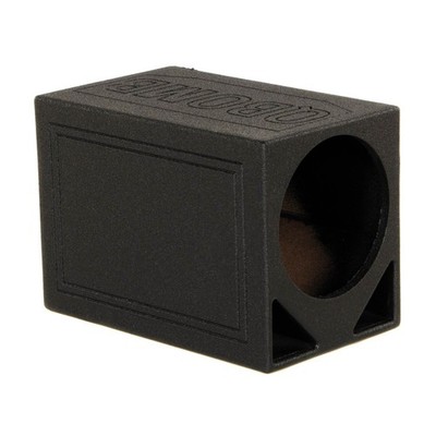 Q Power QBOMB12TB Single 12'' Triangle Ported Car Audio Subwoofer Box Enclosure