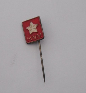 1960s VINTAGE NETHERLANDS FOOTBALL STICK PIN BADGES MVV MAASTRICHT