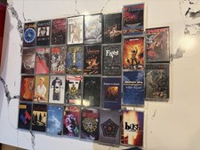 Lot Of 30 Heavy Metal , Rock Cassette Tapes UNTESTED. Alice In Chains, Def Lepp