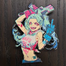 Rebecca Cyberpunk Edgerunners 3" Hard Enamel Pin Anime Collectible