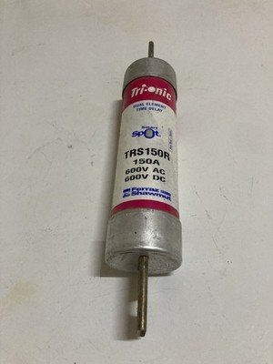 Trionic Dual Element Time Delay Fuse TRS150R New Oldstock Shelfworn No Box
