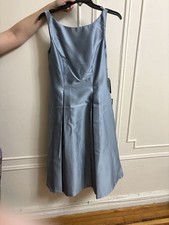 Adriana Papell Women’s Dress Size 6 Light Blue Prom Sleeveless Knee Length NWT