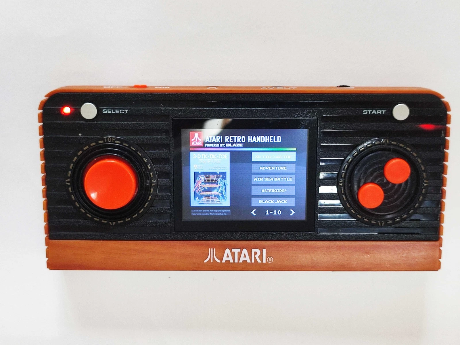 2018 BLAZE - ATARI RETRO HANDHELD GAMING CONSOLE - 50 GAMES - WORKING