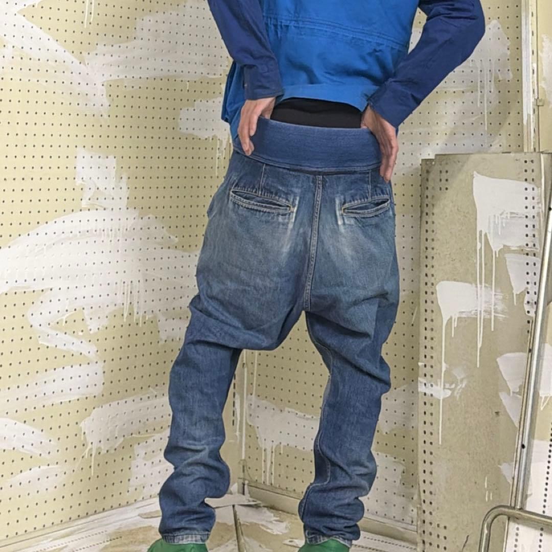 Kapital Capital Early 2000 Denim X Sweat Docking Pants thumbnail 3