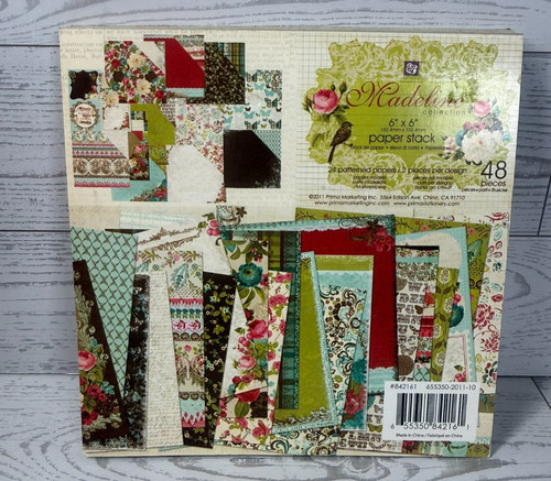 Prima Madeline 40/48 Sheet 6x6 Paper Pad 2011