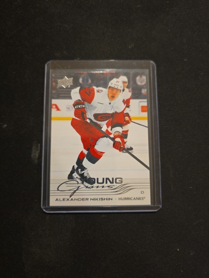 Upper Deck 2025-26 Series 2 Young Guns Rookie #461 Alexander Nikishin Hurricanes