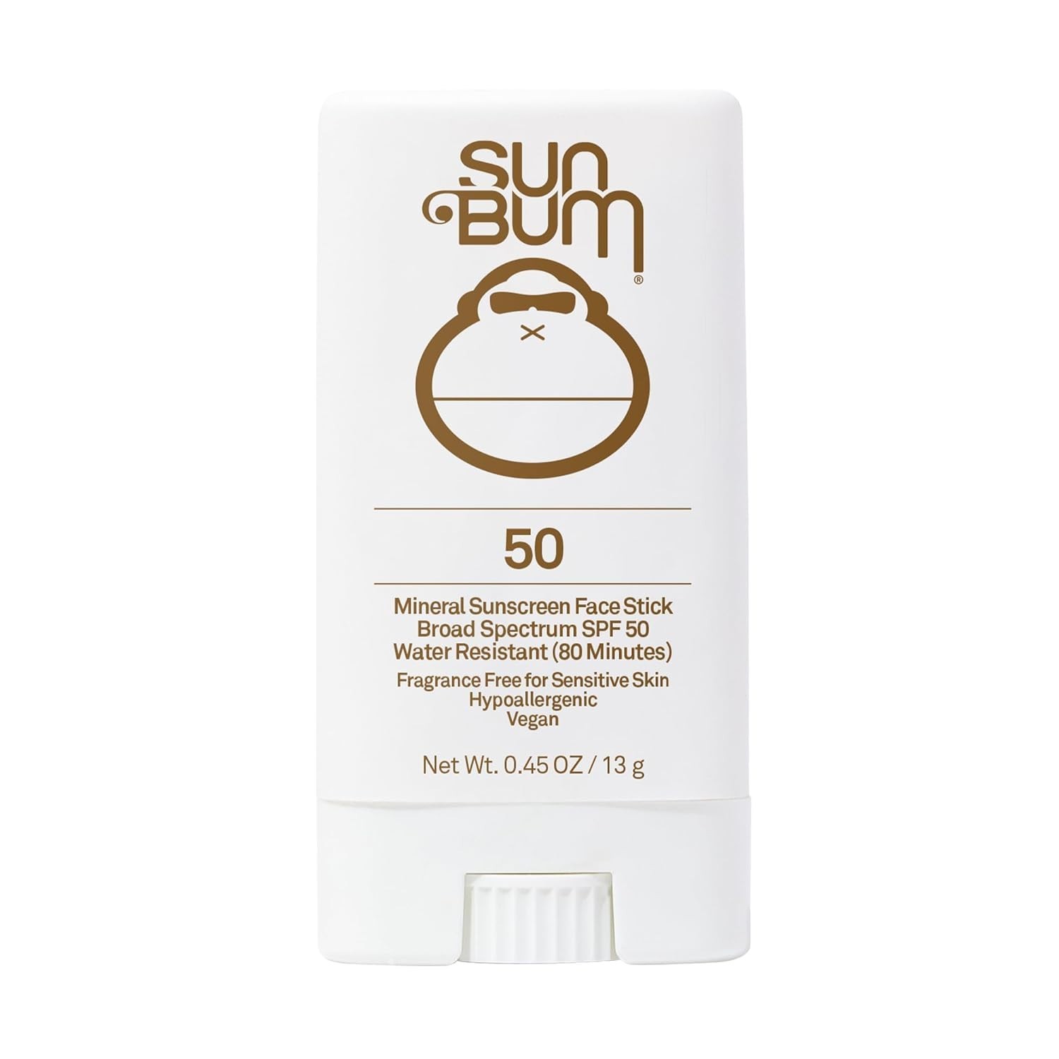 4-PACK Sun Bum SPF 50 Mineral Sunscreen Face Stick - Water Resistant  EXP 08/26