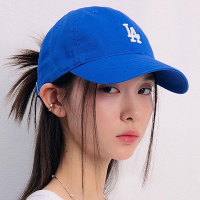キャップ MLB Korea Better Flex Structure Ball Cap LA Blue MLB KOREA Blue Cap with LA Embroidery - Unisex Unused K-Pop