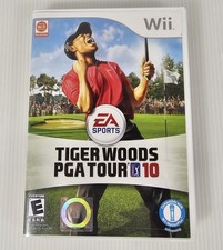 Nintendo Wii Game Tiger Woods PGA Tour 10, with Manual