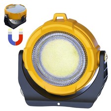 Portable LED Solar Work Light USB Rechargeable Emergency Worklight Security Lamp