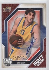 2009-10 Upper Deck Draft Edition Auto Omri Casspi #67 Auto 0a6